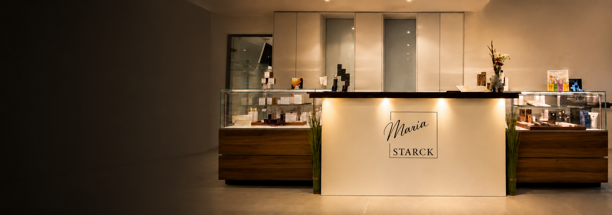 Empfang der Kosmetik Praxis Maria Starck in Edling